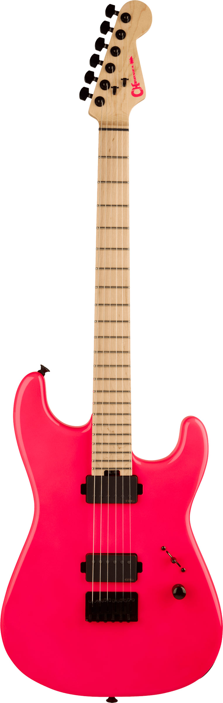 Charvel Sean Long Signature Pro-Mod San Dimas Style 1 HH HT M Neon Pink