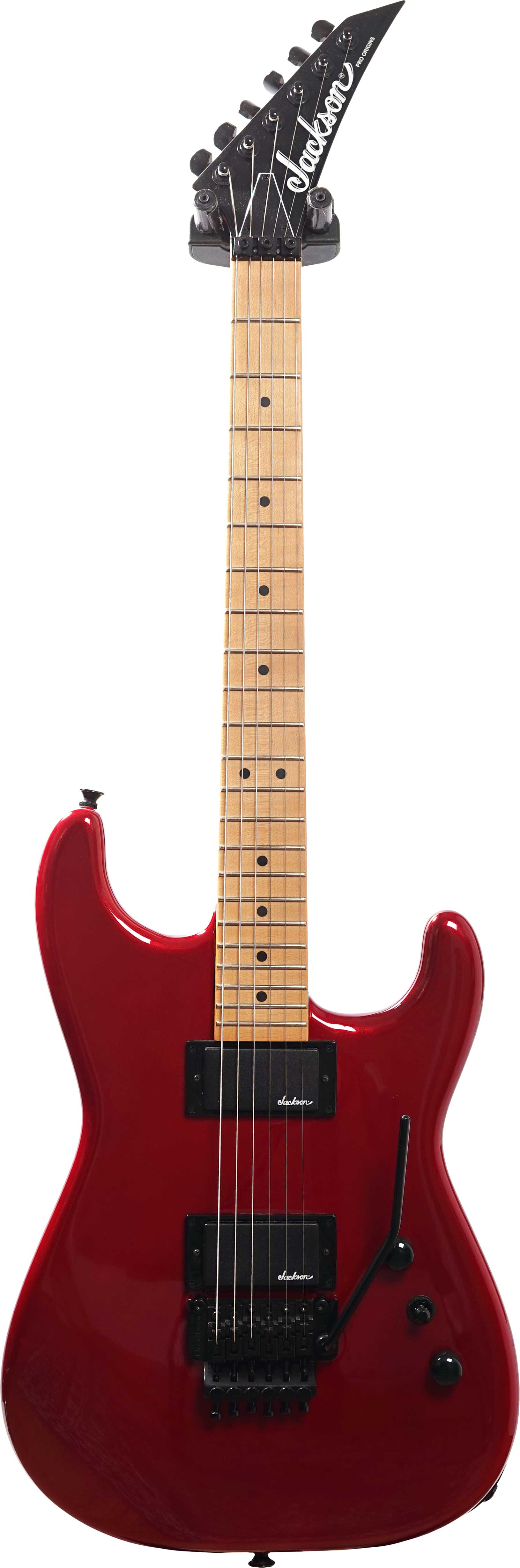 Jackson Pro Origin San Dimas SD1 HH Candy Apple Red Maple Fingerboard #MXJ26454