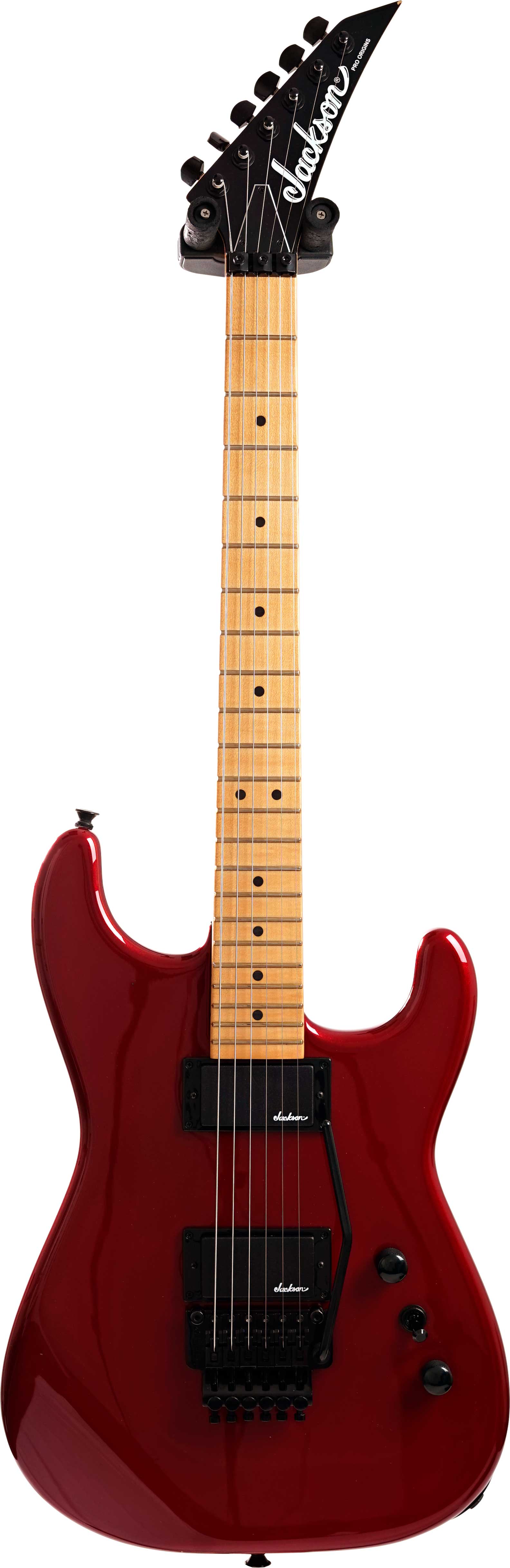 Jackson Pro Origin San Dimas SD1 HH Candy Apple Red Maple Fingerboard (Nearly New) #MXJ25738