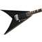 Jackson  Pro Plus Limited Edition Pure Metal King V KV1A Ebony Fingerboard Gloss Black Front View