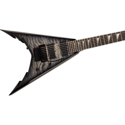 Jackson Pro Series Signature Corey Beaulieu King V KV7Q Ebony Fingerboard Transparent Black Jackson Pro Series Signature Corey Beaulieu King V KV7Q Ebony Fingerboard Transparent Black