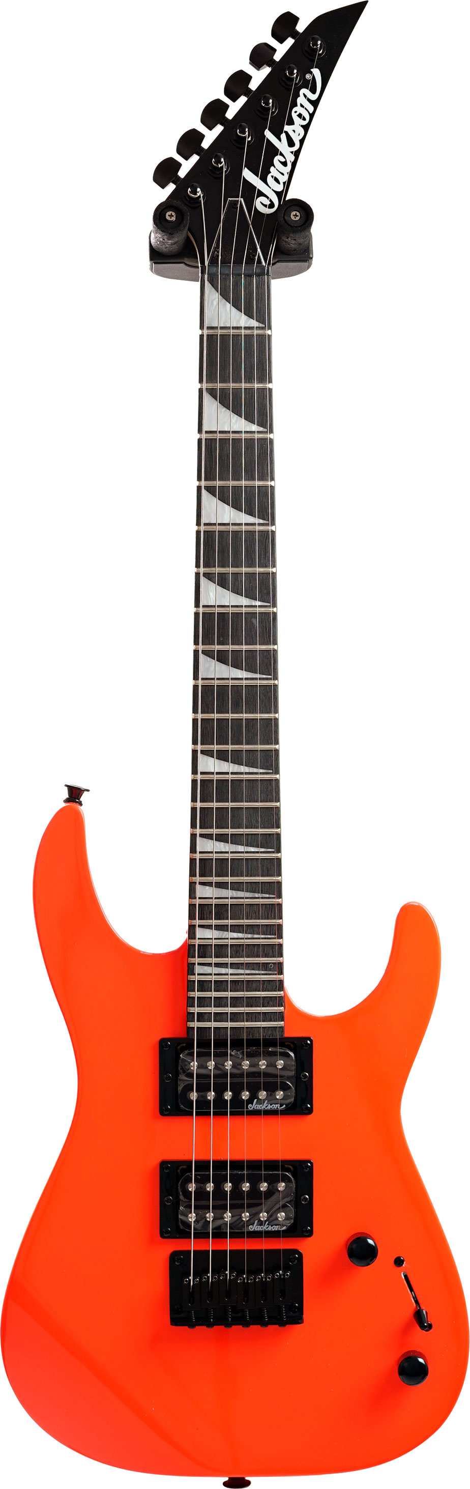Jackson JS1X Dinky Minion Safety Orange Amaranth Fingerboard (Ex-Demo) #CWJ25063251