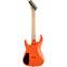 Jackson JS1X Dinky Minion Safety Orange Amaranth Fingerboard Back View