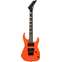 Jackson JS1X Dinky Minion Safety Orange Amaranth Fingerboard Front View