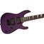 Jackson JS1X Dinky Minion Pavo Purple Amaranth Fingerboard Front View