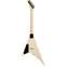 Jackson JS1X RR Minion Vintage White with Black Pinstripes Amaranth Fingerboard Back View
