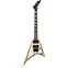 Jackson JS1X RR Minion Vintage White with Black Pinstripes Amaranth Fingerboard Front View