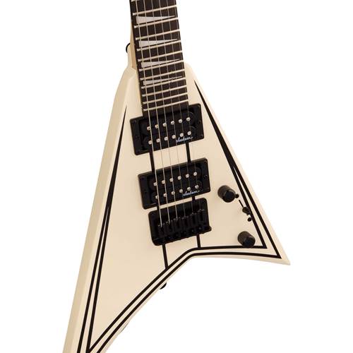 Jackson JS1X RR Minion Vintage White with Black Pinstripes Amaranth Fingerboard Jackson JS1X RR Minion Vintage White with Black Pinstripes Amaranth Fingerboard
