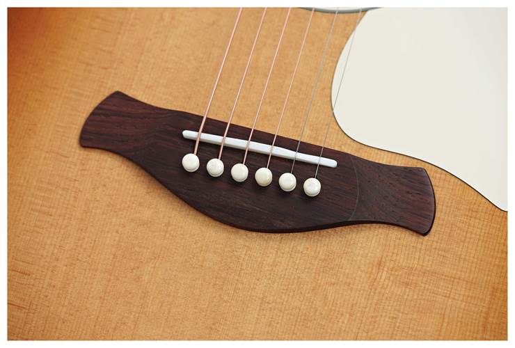Taylor Gold Label 717e Grand Pacific Sunburst Cream Pickguard #1204085029 Taylor Gold Label 717e Grand Pacific Sunburst Cream Pickguard #1204085029