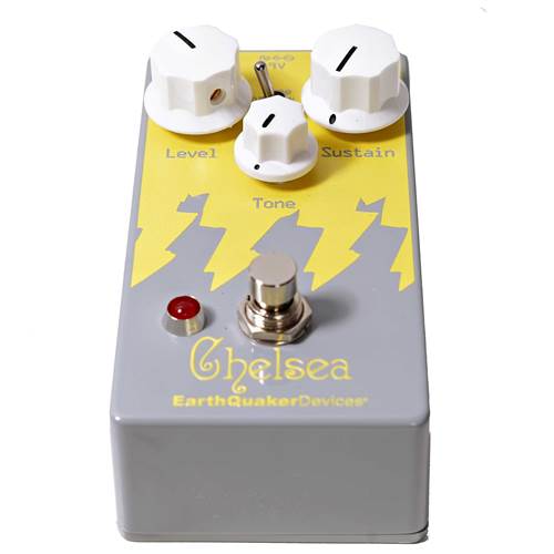 EarthQuaker Devices Chelsea Low End Fuzz Driver Gray & Yellow Limited Edition EarthQuaker Devices Chelsea Low End Fuzz Driver Gray & Yellow Limited Edition