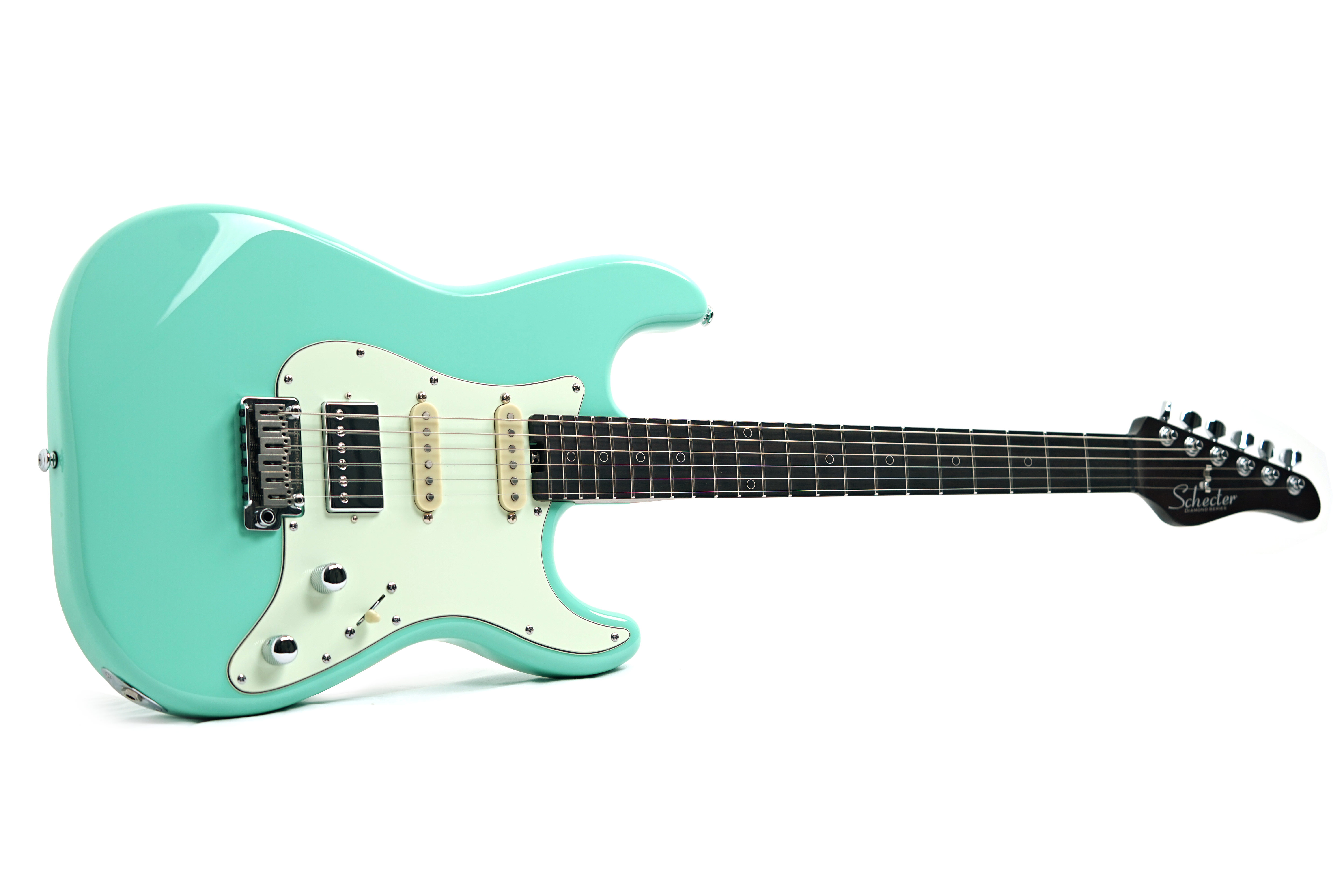 Schecter Nick Johnston Traditional 10th Anniversary Atomic Green HSS (Ex-Demo) #IM25050527