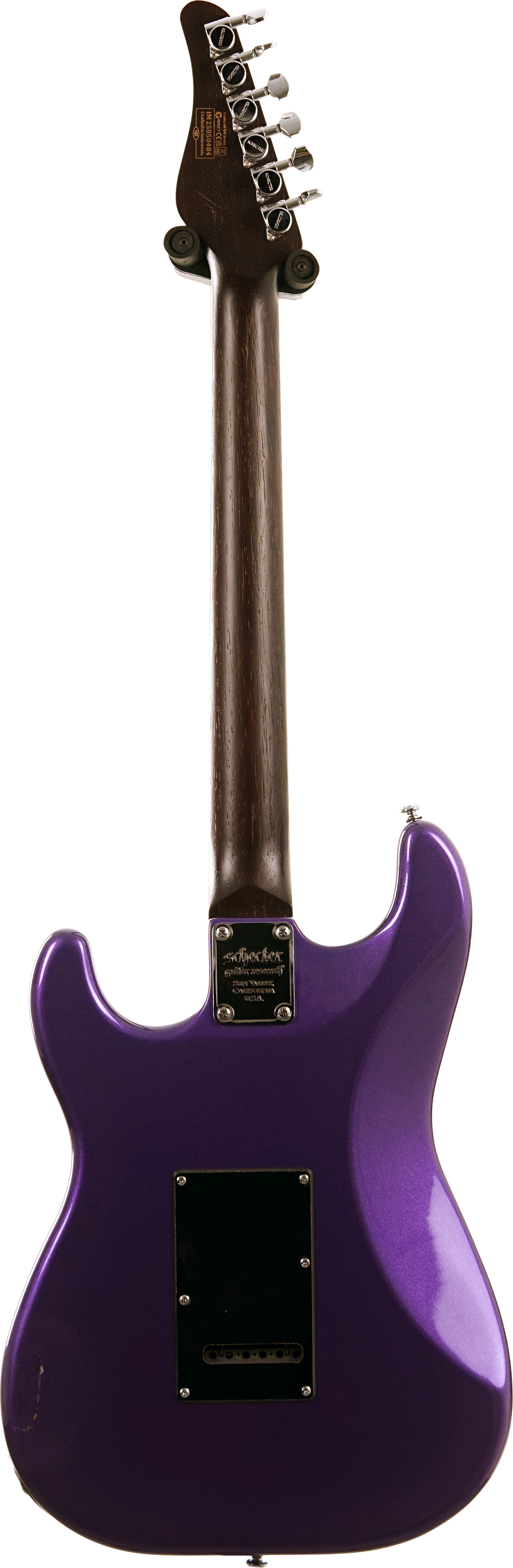 Schecter Nick Johnston Traditional 10th Anniversary Atomic Violet HSS (Ex-Demo) #IM25050484