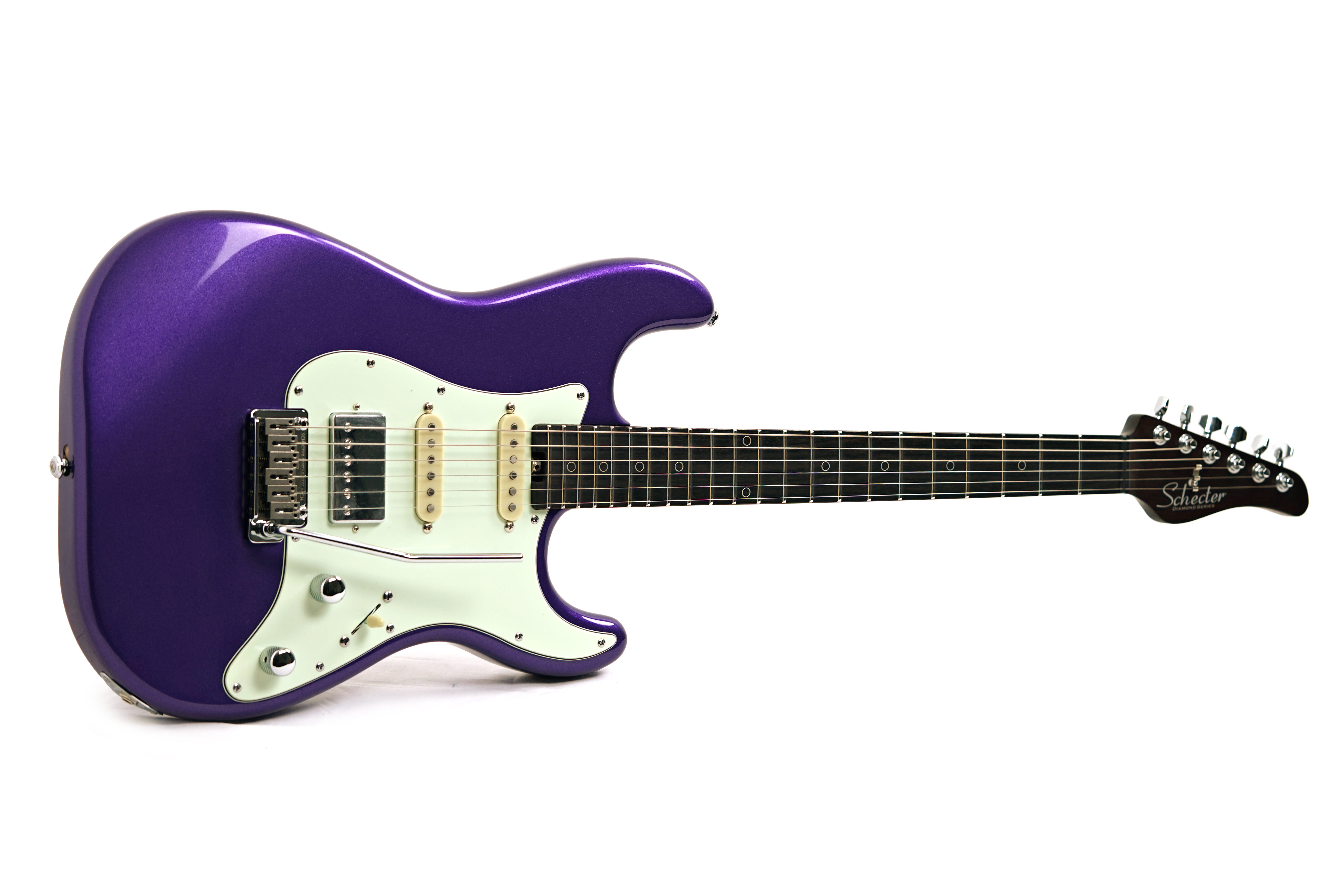 Schecter Nick Johnston Traditional 10th Anniversary Atomic Violet HSS (Ex-Demo) #IM25050484