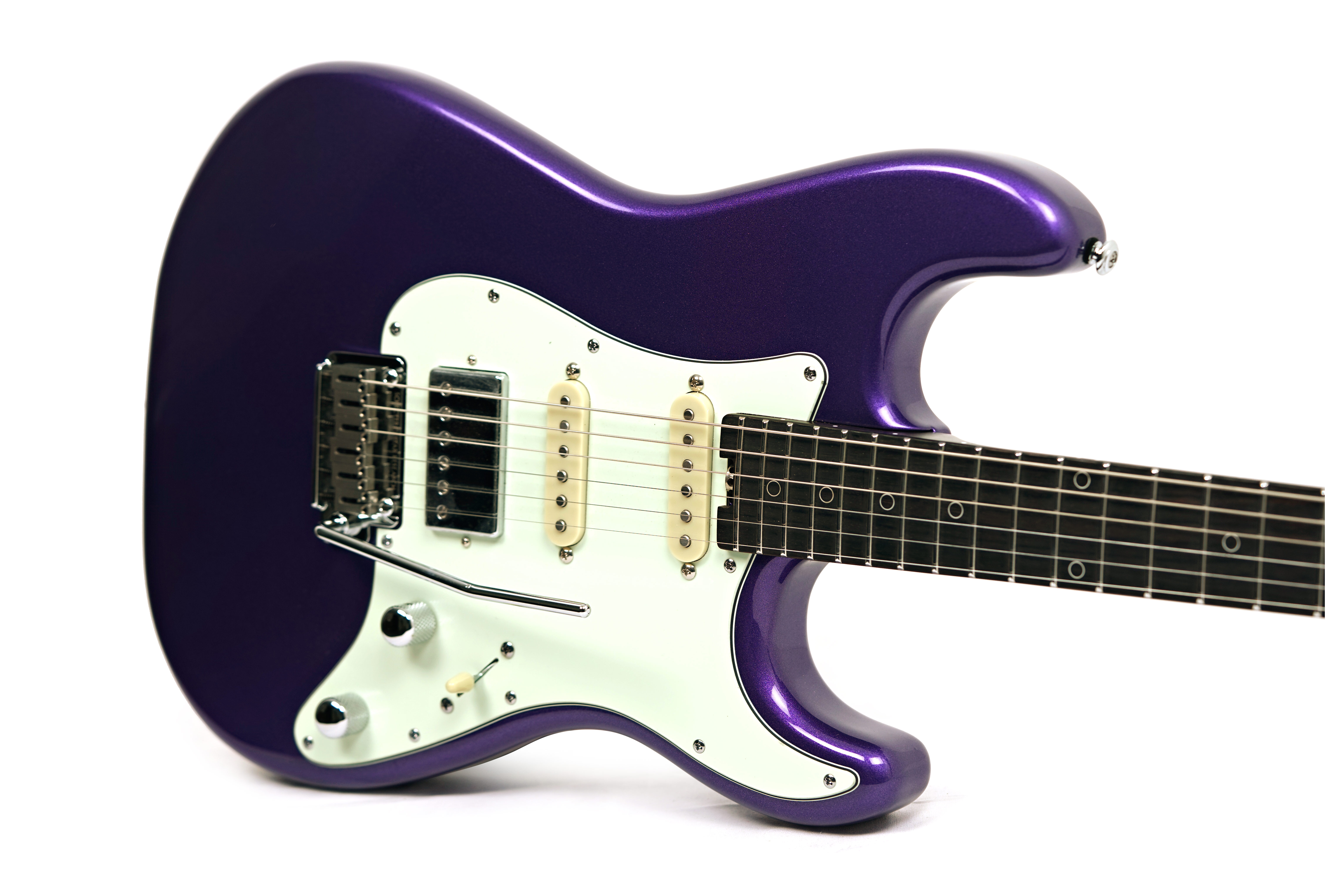 Schecter Nick Johnston Traditional 10th Anniversary Atomic Violet HSS (Ex-Demo) #IM25050484