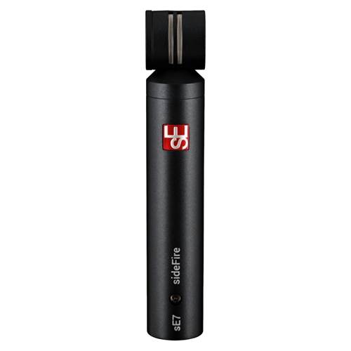 SE Electronics sE7SF Small Diaphragm Side Address Cardioid Condenser Microphone with Clip SE Electronics sE7SF Small Diaphragm Side Address Cardioid Condenser Microphone with Clip