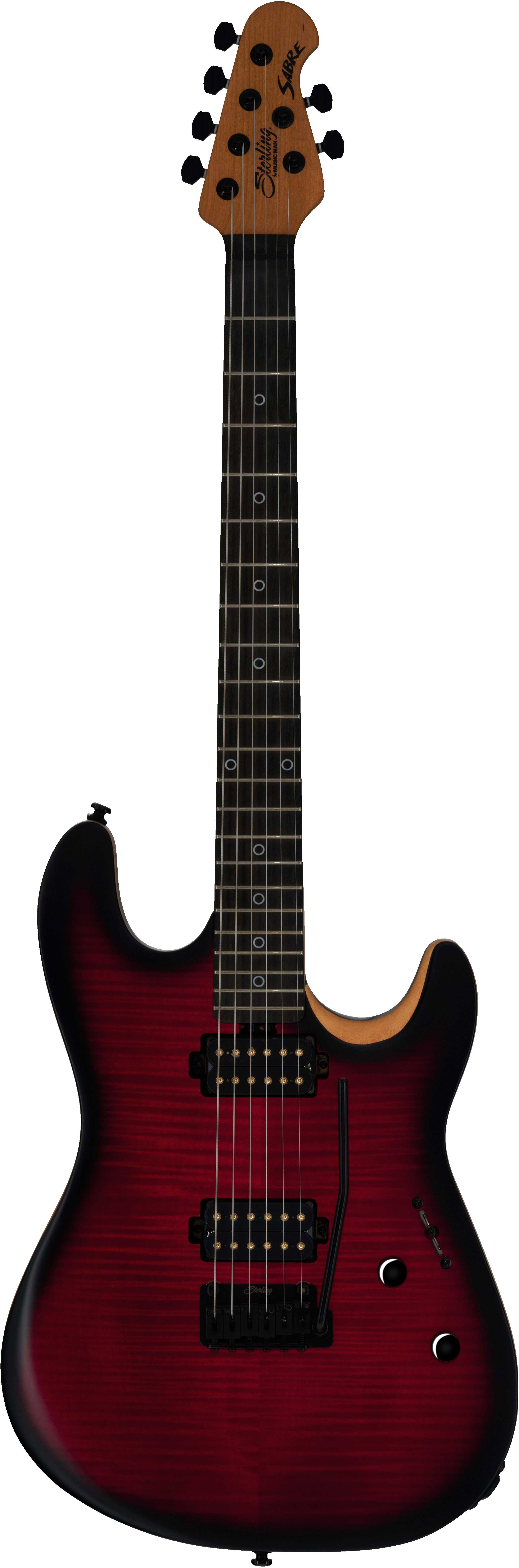 Music Man Sterling Rabea Blood Flame Burst