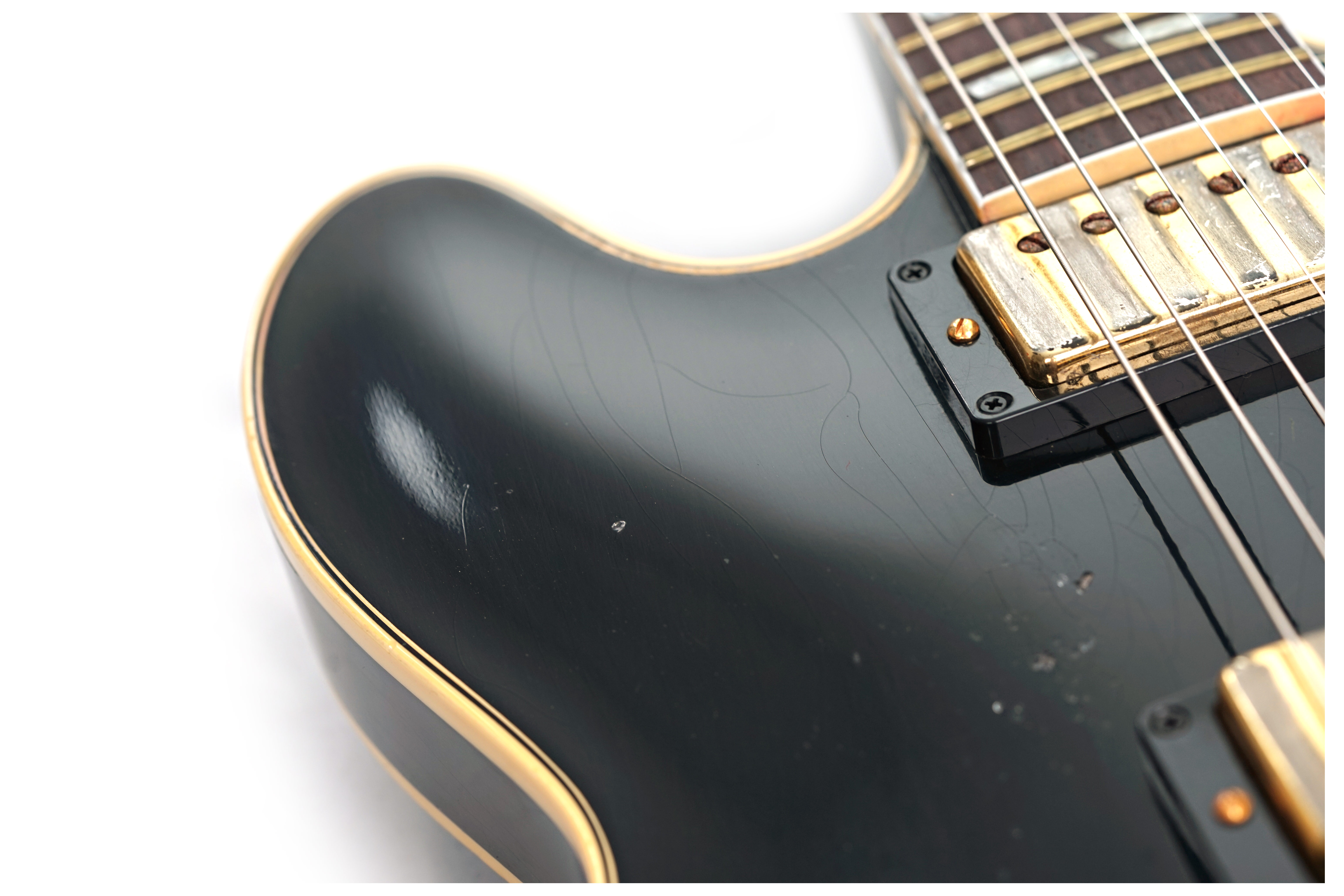 Gibson Custom Shop Murphy Lab 64 ES 345 Ebony Trapeze Tailpiece Varitone Heavy Aged #150219