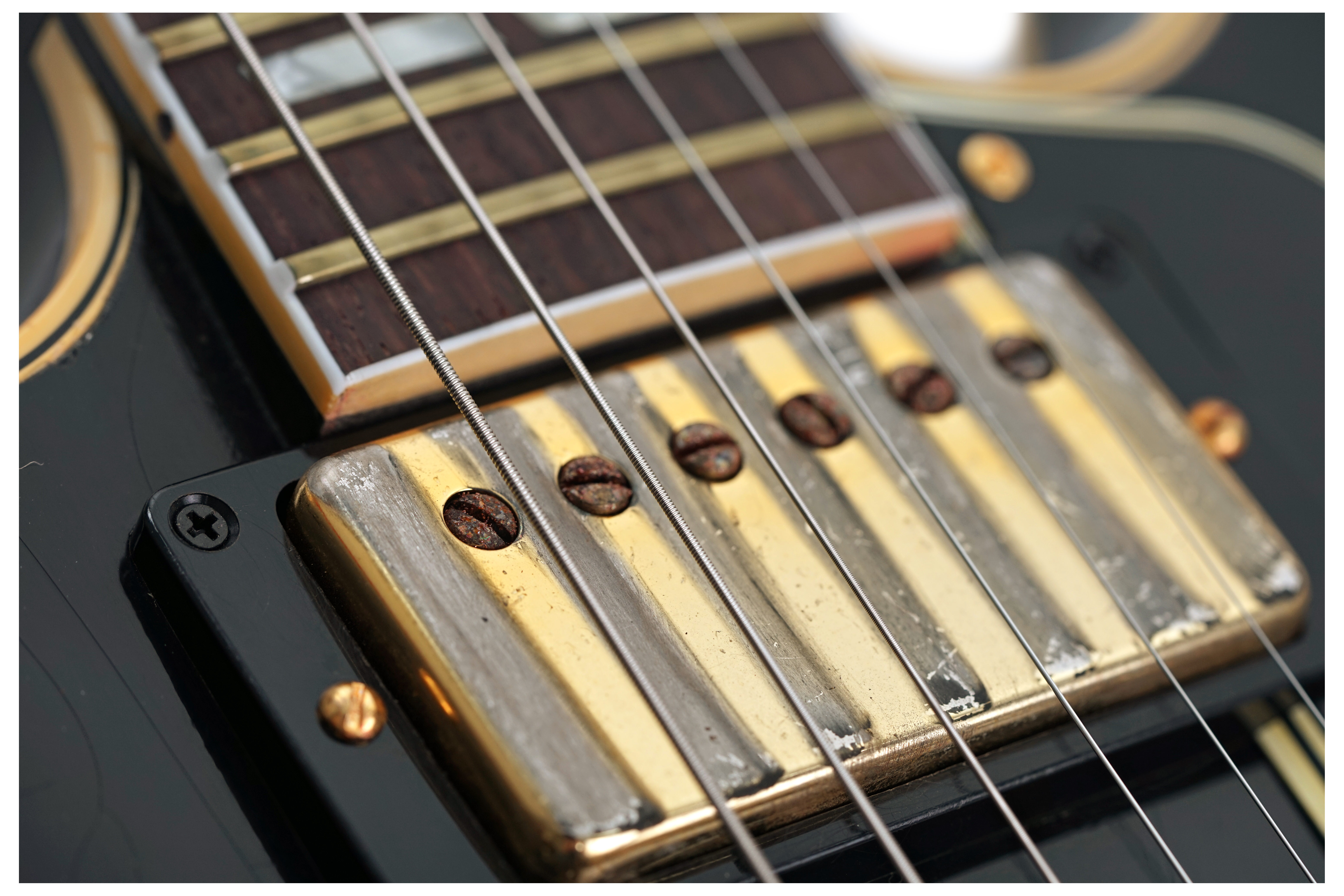 Gibson Custom Shop Murphy Lab 64 ES 345 Ebony Trapeze Tailpiece Varitone Heavy Aged #150219