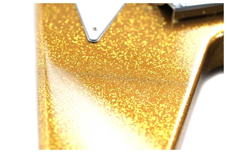 Gibson Custom Shop 67 Flying V Mahogany Gold Sparkle Maestro Gloss #500077 Gibson Custom Shop 67 Flying V Mahogany Gold Sparkle Maestro Gloss #500077