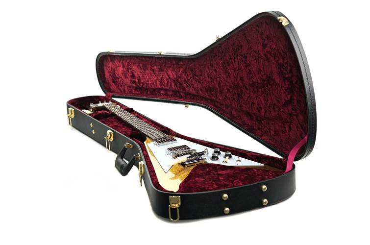 Gibson Custom Shop 67 Flying V Mahogany Gold Sparkle Maestro Gloss #500077 Gibson Custom Shop 67 Flying V Mahogany Gold Sparkle Maestro Gloss #500077