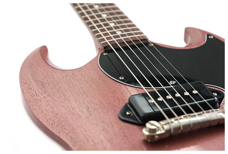 Gibson Custom Shop 63 SG Junior Lightning Bar TV Heather Poly VOS #501083 Gibson Custom Shop 63 SG Junior Lightning Bar TV Heather Poly VOS #501083