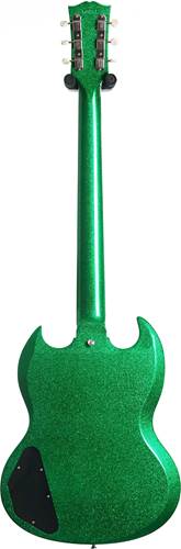 Gibson Custom Shop 63 SG Special Green Sparkle Lightning Bar Gloss #500773 Gibson Custom Shop 63 SG Special Green Sparkle Lightning Bar Gloss #500773