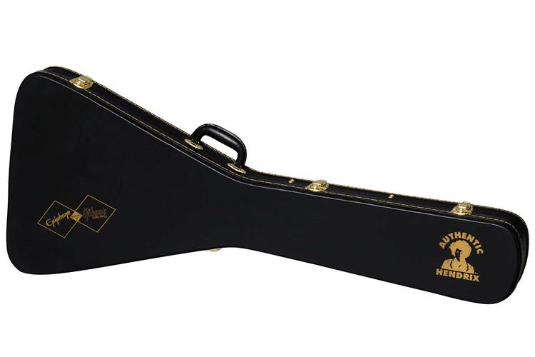 Epiphone Inspired by Gibson Custom Jimi Hendrix Love Drops Flying V Left Handed Epiphone Inspired by Gibson Custom Jimi Hendrix Love Drops Flying V Left Handed