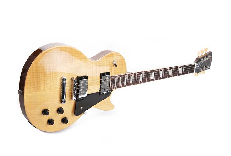 Gibson Les Paul Studio Figured Antique Natural #203450270 Gibson Les Paul Studio Figured Antique Natural #203450270