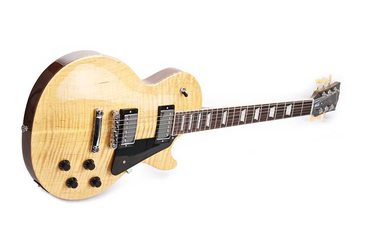 Gibson Les Paul Studio Figured Antique Natural #203450272 Gibson Les Paul Studio Figured Antique Natural #203450272