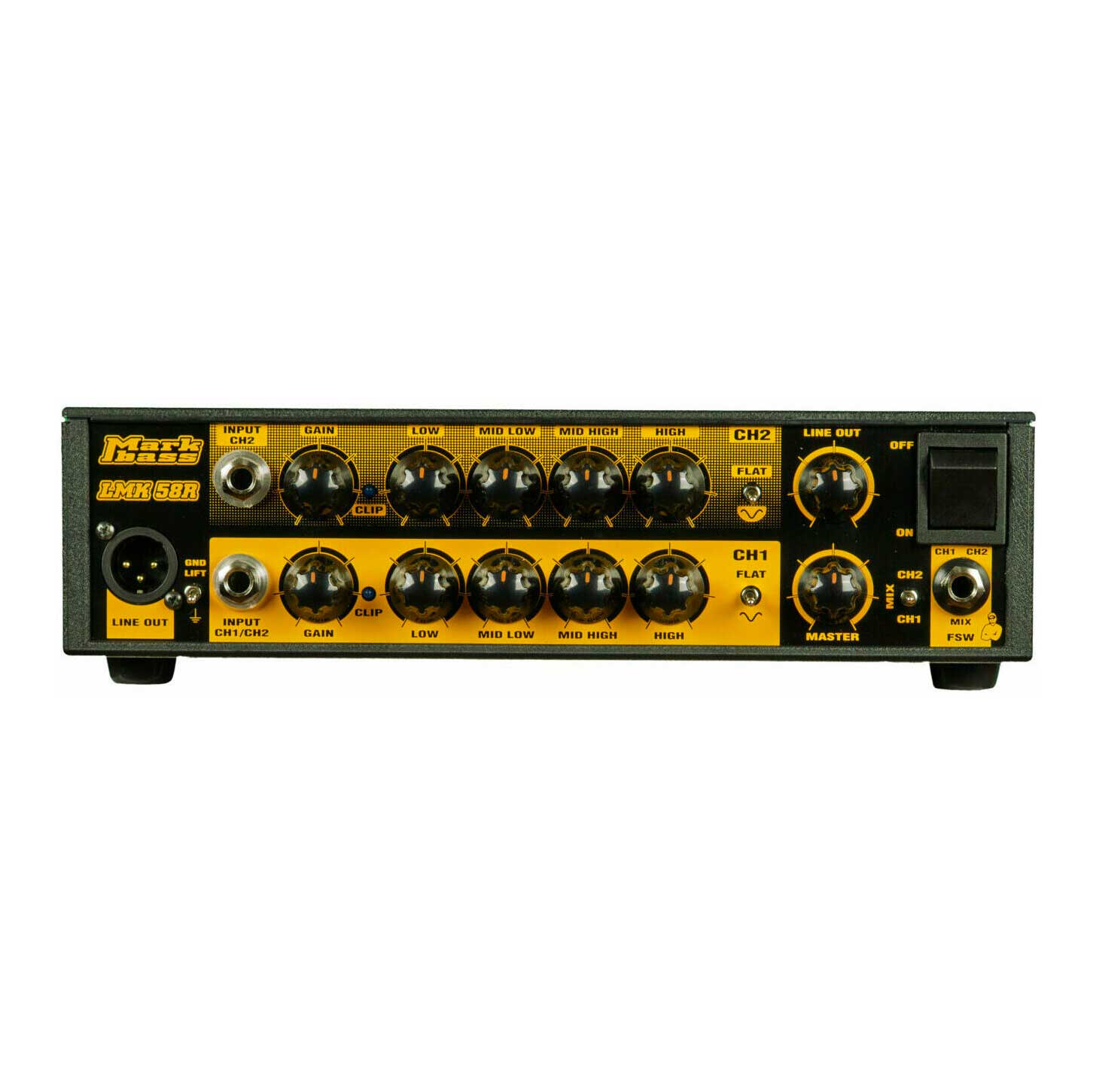 Mark Bass LMK 58R 500W Bass Solid State Amp Head