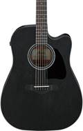 Ibanez AW1040 Cutaway Electro Acoustic Weathered Black