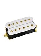 DiMarzio PAF Pro Pickup F-Spaced White + Gold Poles