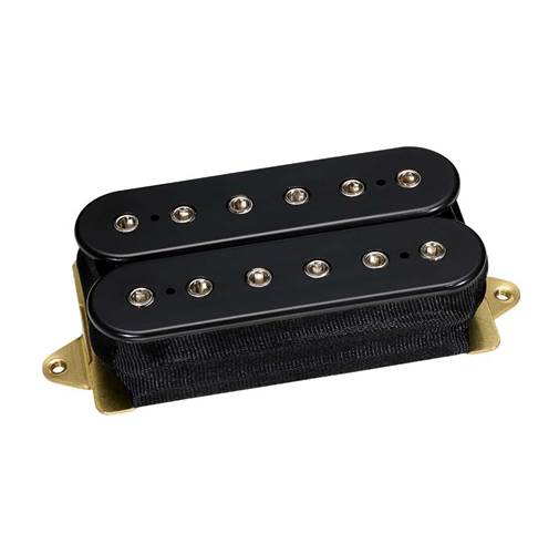 DiMarzio Super 3 Pickup Standard Spaced Black + Nickel Poles DiMarzio Super 3 Pickup Standard Spaced Black + Nickel Poles
