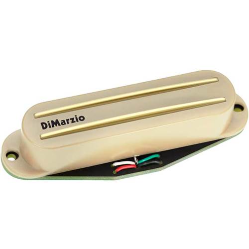 DiMarzio Fast Track 1 Pickup Cream + Gold Rails DiMarzio Fast Track 1 Pickup Cream + Gold Rails