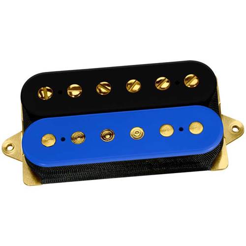DiMarzio Air Zone Pickup Standard Spaced Black/Blue + Gold Poles DiMarzio Air Zone Pickup Standard Spaced Black/Blue + Gold Poles