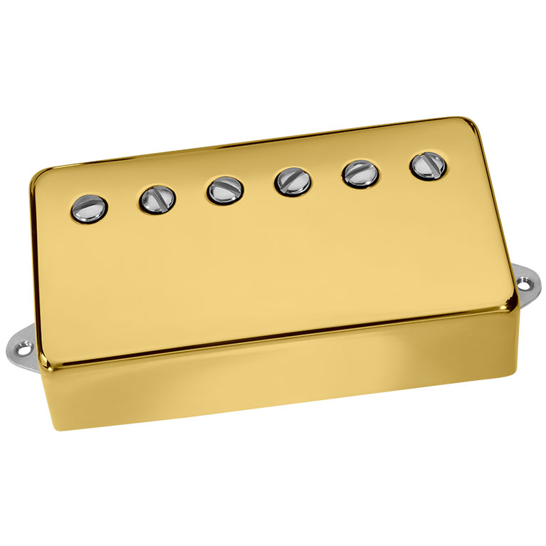 DiMarzio AT-1 Bridge Pickup F-Spaced Humbucker Gold Cover