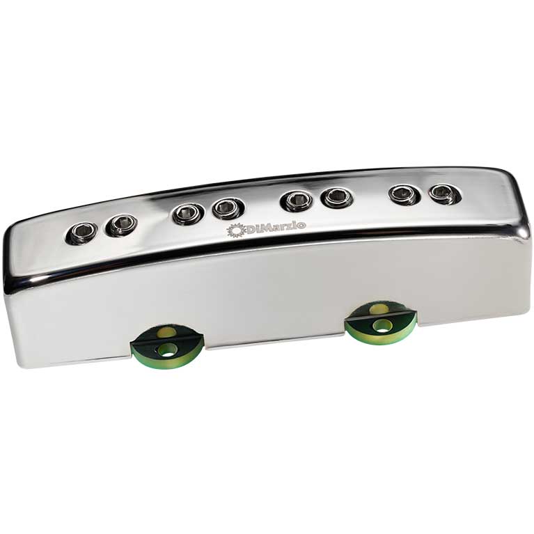 DiMarzio Relentless J Bass Bridge Pickup Nickel Cover