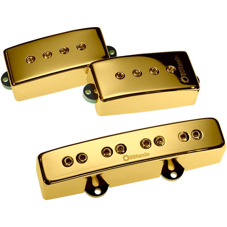 DiMarzio Relentless PJ Pair Gold Cover