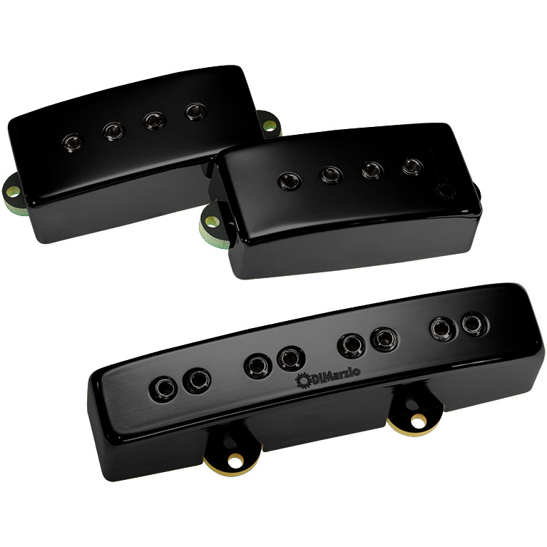 DiMarzio Relentless PJ Pair Gloss Black Cover