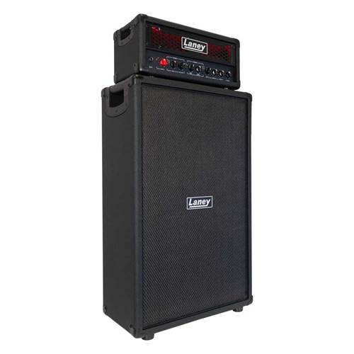 Laney Ironheart Foundry Series IRF-DUALRIG Solid State Amp Head and 212 Guitar Cabinet Laney Ironheart Foundry Series IRF-DUALRIG Solid State Amp Head and 212 Guitar Cabinet
