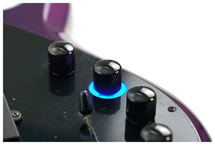Music Man DarkRay 5 Sapphire Iris #S12442 Music Man DarkRay 5 Sapphire Iris #S12442