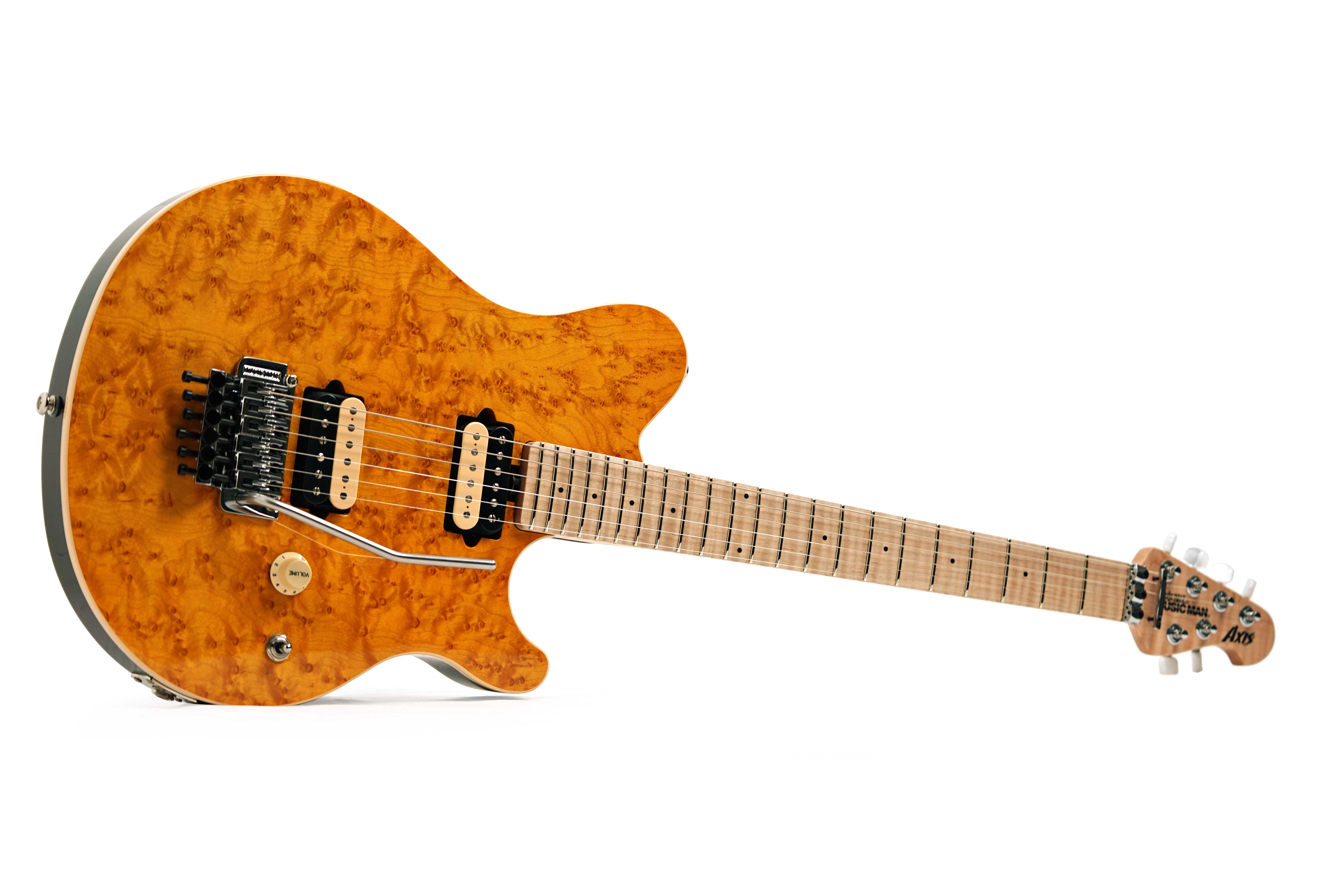Music Man guitarguitar Exclusive Axis Birdseye Amber #H09701