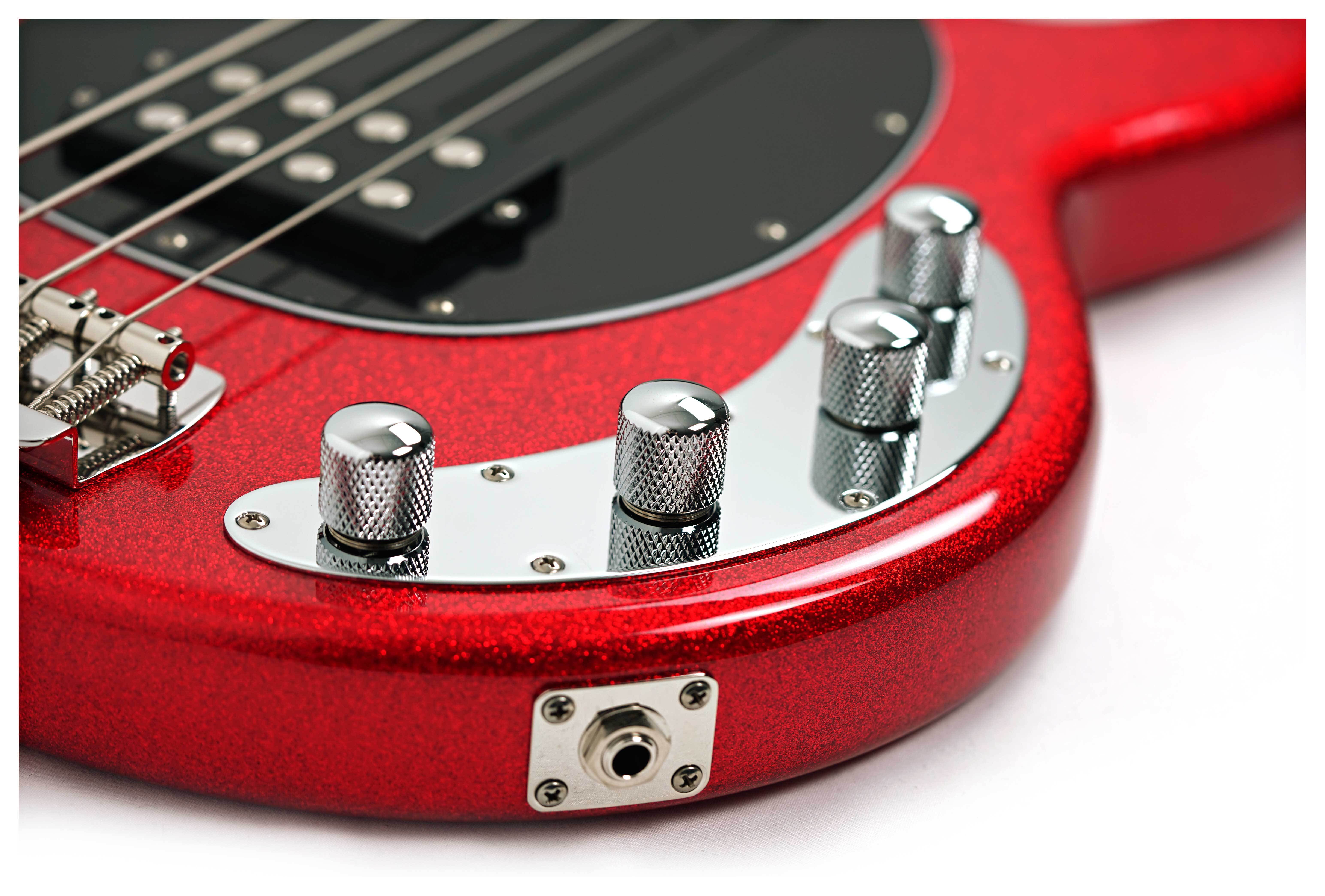 Music Man guitarguitar Exclusive Stingray 4 Red Sparkle #K09212