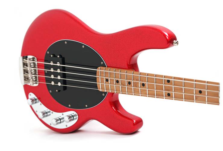 Music Man Stingray 4 Red Sparkle guitarguitar Exclusive #K09211 Music Man Stingray 4 Red Sparkle guitarguitar Exclusive #K09211