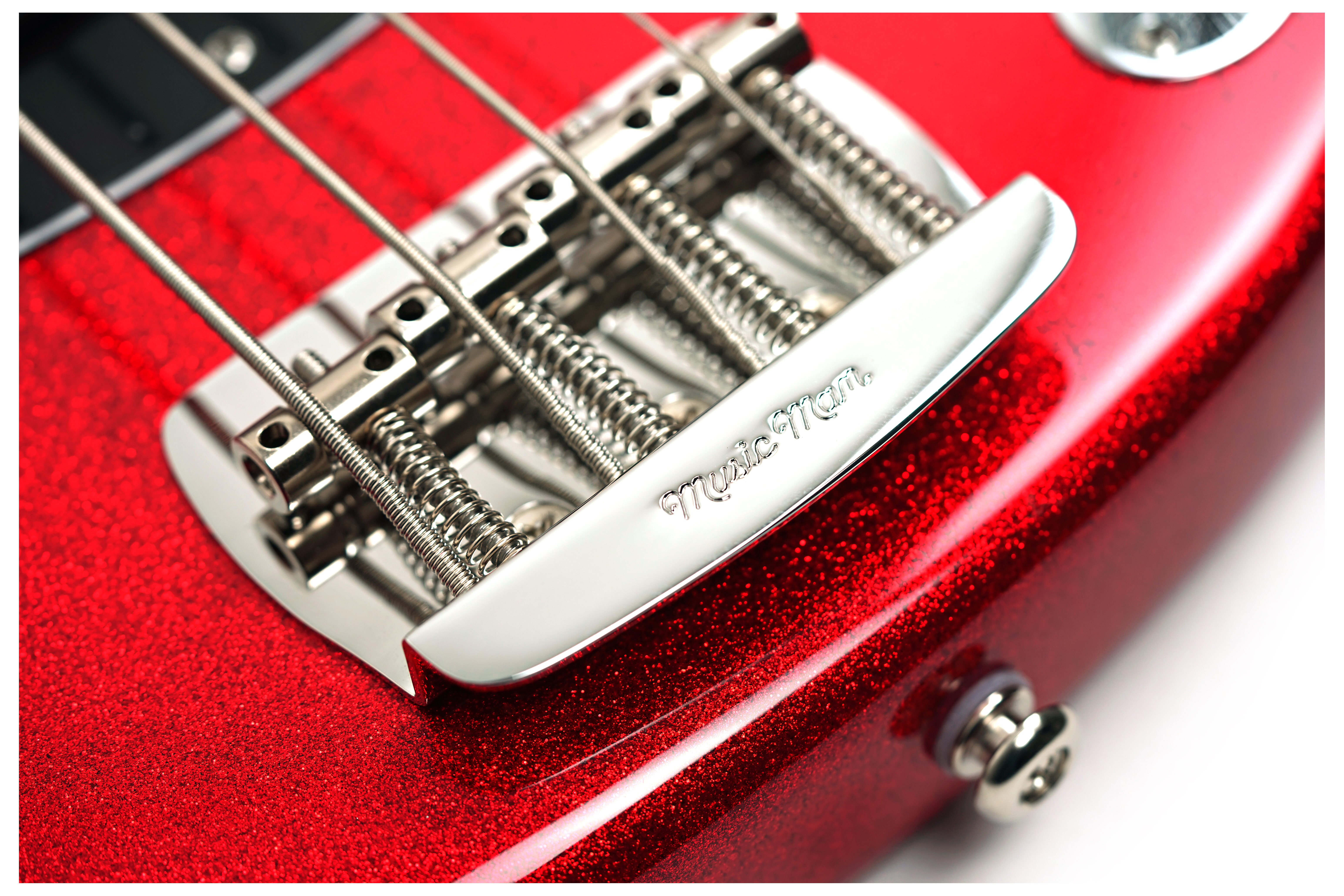 Music Man Stingray 4 Red Sparkle guitarguitar Exclusive #K10891