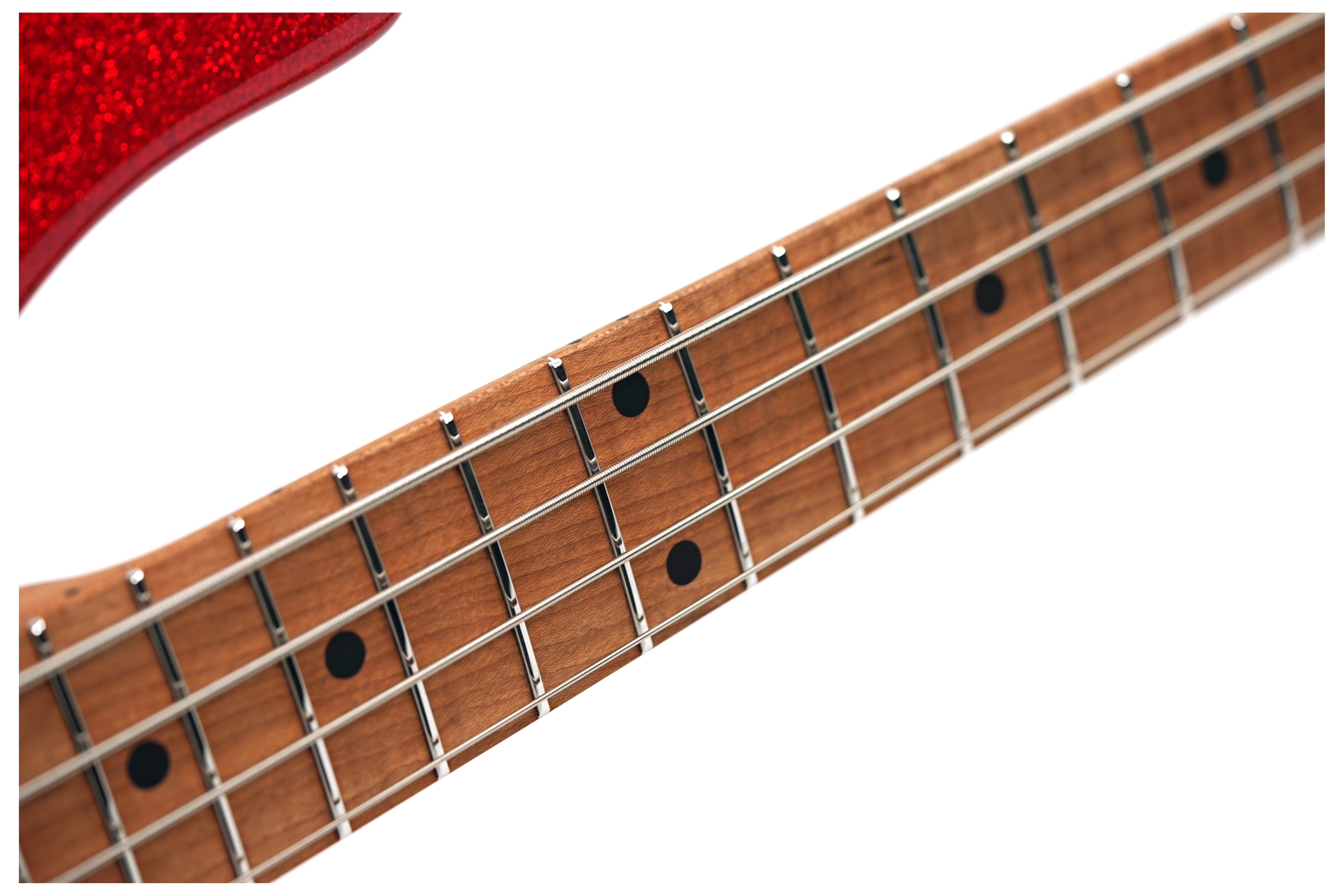 Music Man Stingray 4 Red Sparkle guitarguitar Exclusive #K10891