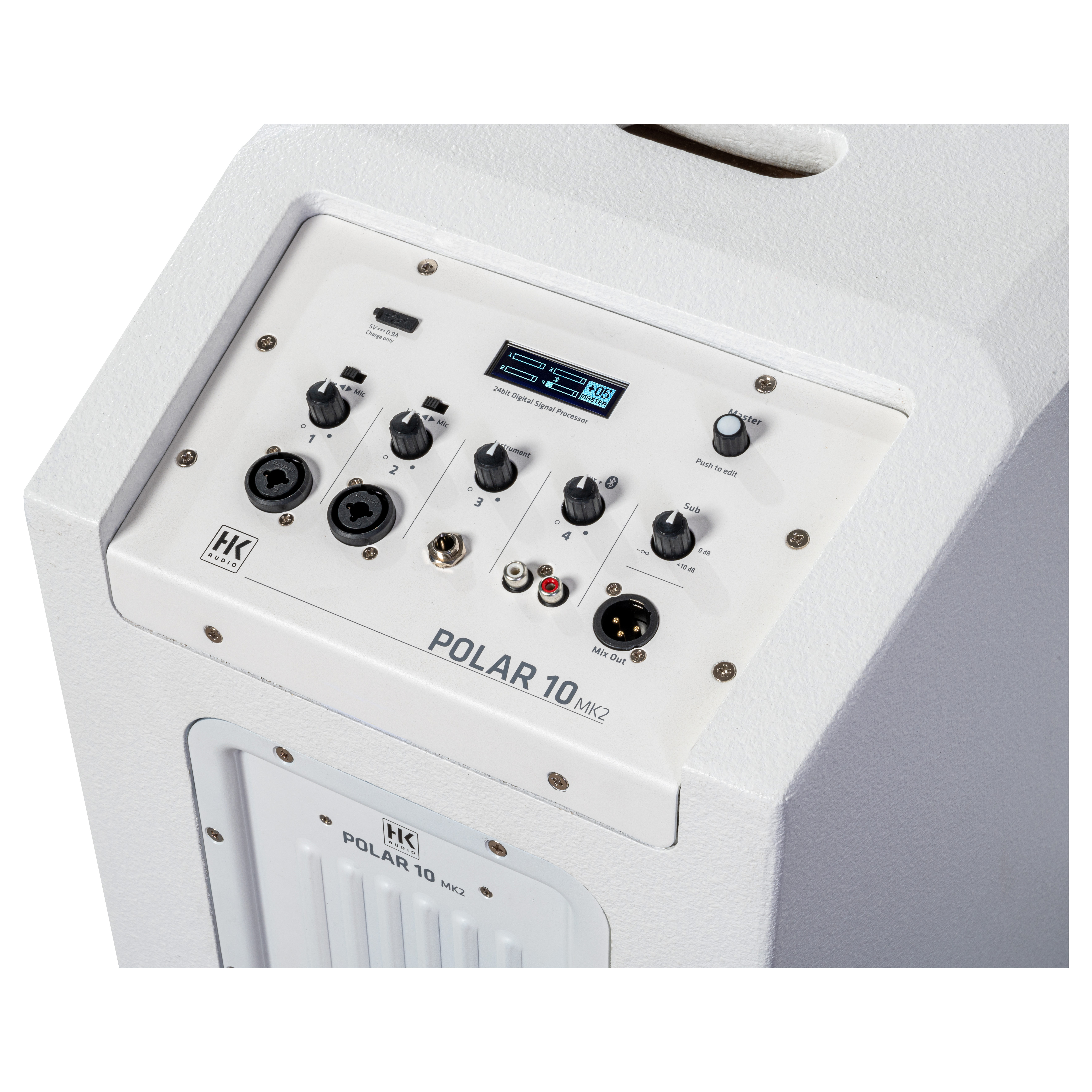 HK Audio Polar 10 MK2 Complete Speaker System in White