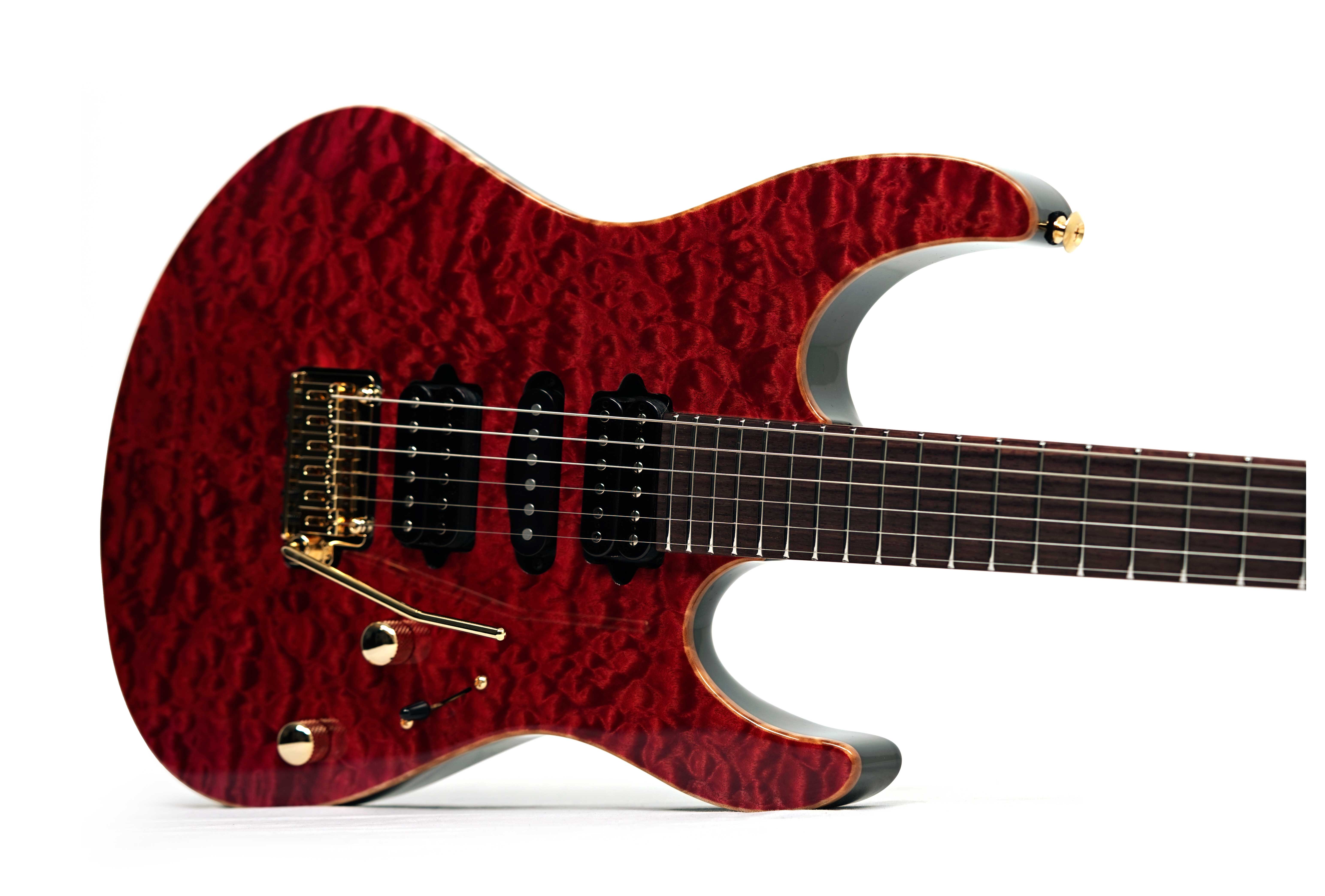 Suhr Modern Hand Picked Quilt Top Trans Burgundy #91413