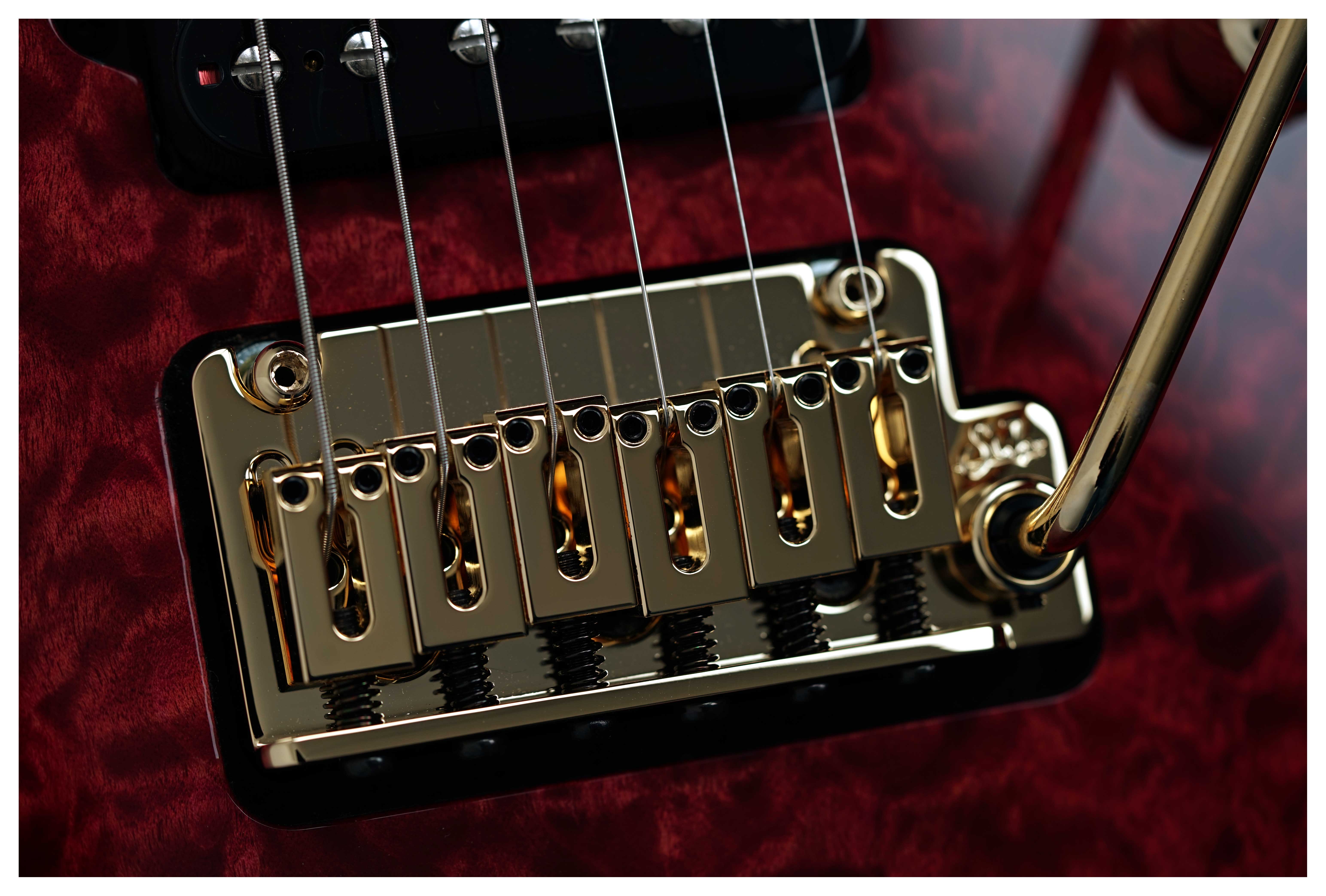 Suhr Modern Hand Picked Quilt Top Trans Burgundy #91413