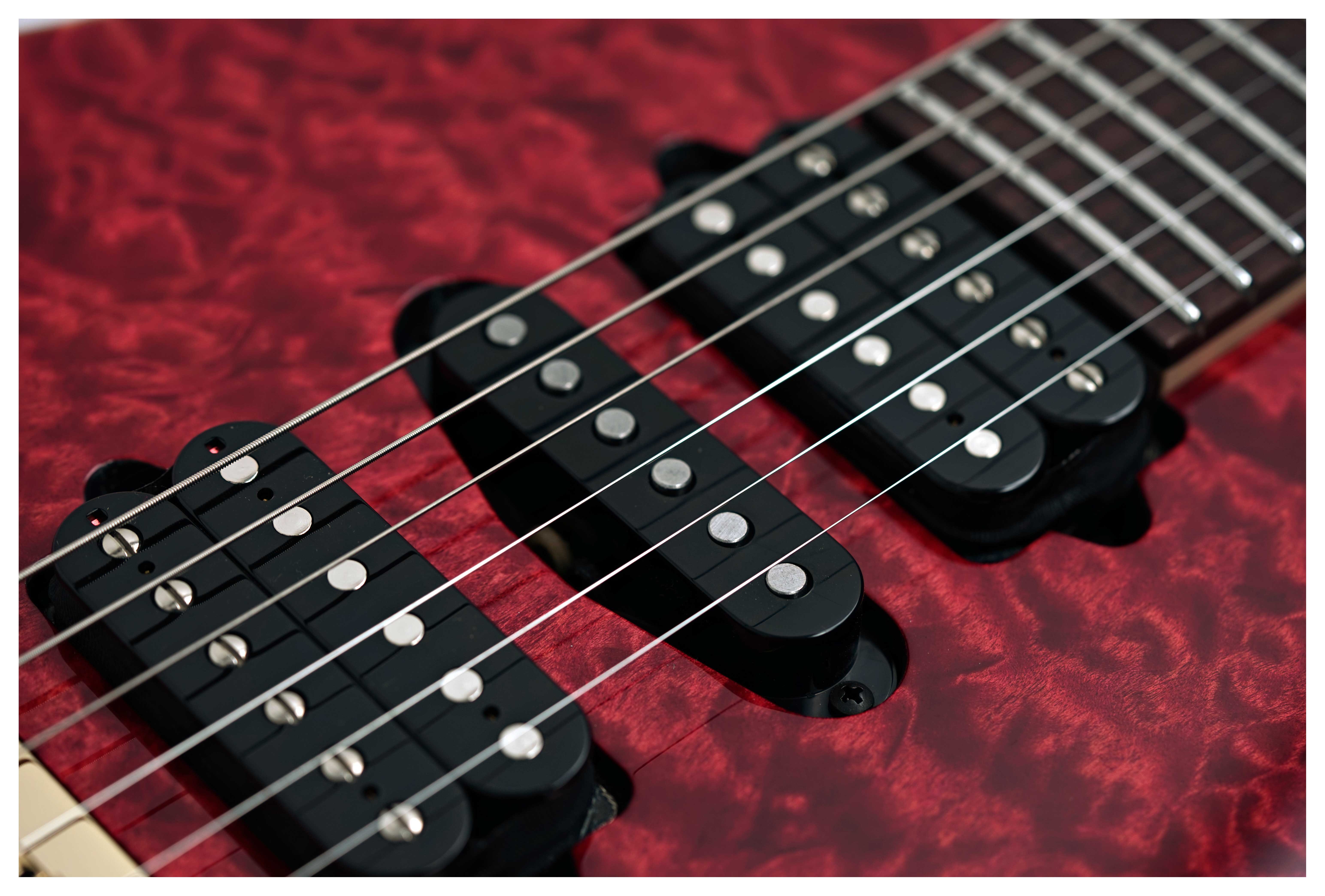 Suhr Modern Hand Picked Quilt Top Trans Burgundy #91413